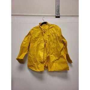 Tingley Rain Jacket Yellow PVC Outerwear XL Size Mens Womens Workwear Coat